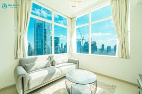 Blue Breeze - Bright 1BR with Balcony & Stunning Marina Views